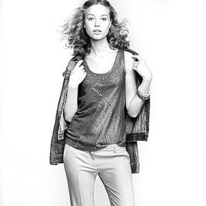 J. Crew Sequin Zigzag Tank in Charcoal